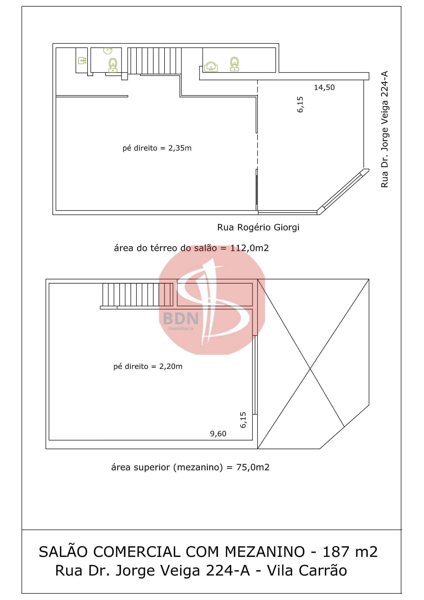 Prédio Inteiro para alugar, 112m² - Foto 2